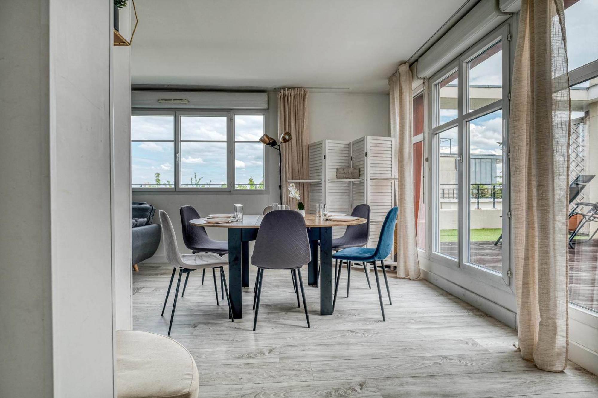 Appartement Family Terrasse 6-7Pers Proche Disney Et Gare モンテヴラン エクステリア 写真