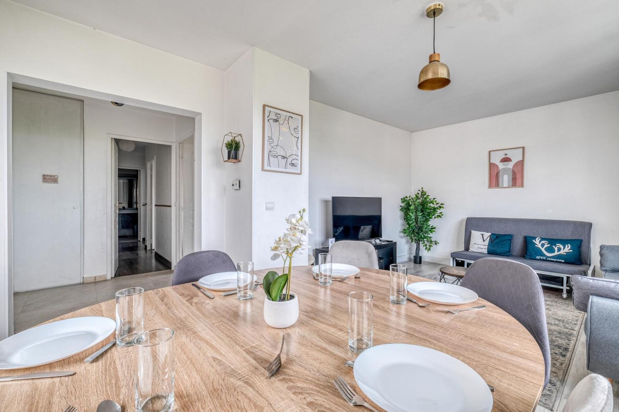 Appartement Family Terrasse 6-7Pers Proche Disney Et Gare モンテヴラン エクステリア 写真